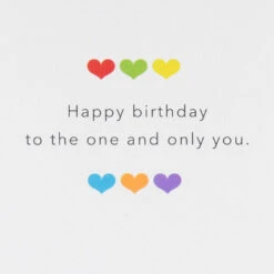 Hallmark Rainbow Hearts Cake Quilled Paper Handmade Birthday Card -Hallmark Gift Shop Rainbow Hearts Cake Quilled Paper Handmade Birthday Card 1359LAD2936 02