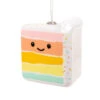 Rainbow Slice Of Cake Shatterproof Hallmark Ornament -Hallmark Gift Shop Rainbow Slice of Cake Christmas Ornament 1HAJ2192 01