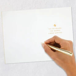 Hallmark For The Record Birthday Card -Hallmark Gift Shop Record Player and Vinyl Record Birthday Card 859LAD3016 06