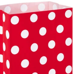 Hallmark Red Assorted Paper Goodie Bags, Pack Of 30 -Hallmark Gift Shop Red Assorted Paper Treat Bags 5EGB6427 04
