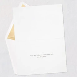 Hallmark With All My Heart Quilled Paper Handmade Love Card -Hallmark Gift Shop Red Letters Quilled Paper Handmade Romantic Love Card 1299LAD2811 03