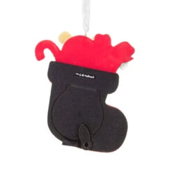 Baby's First Christmas 2025 Religious Photo Frame Hallmark Ornament -Hallmark Gift Shop Red Stocking Babys 1st Frame Christmas Ornament 1HGO3601 07