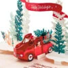 Hallmark Joy To You 3D Pop-Up Christmas Card -Hallmark Gift Shop Red Truck 3D PopUp Christmas Card 1299IXC7122 01