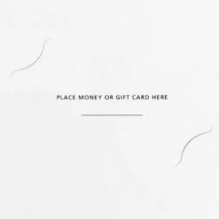 Hallmark Snowflakes On Tan Money-Holder Christmas Cards, Pack Of 6 -Hallmark Gift Shop Red and White Snowflakes MoneyHolder Christmas Cards 5XXH8004 04