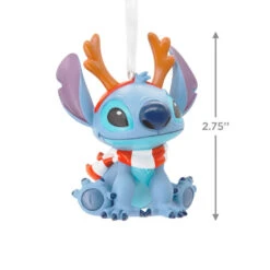 Disney Stitch Reindeer Stitch Hallmark Ornament -Hallmark Gift Shop Reindeer Stitch Christmas Ornament 3HCM4213 04
