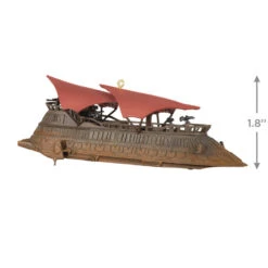 Hallmark Star Wars: Return Of The Jedi™ Jabba's Sail Barge, The Khetanna™ Ornament With Sound -Hallmark Gift Shop Return of Jedi Jabbas Barge Keepsake Ornament 3799QXI7109 03