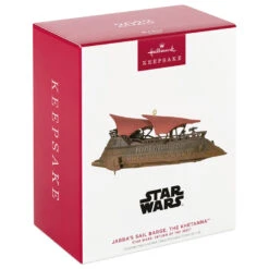 Hallmark Star Wars: Return Of The Jedi™ Jabba's Sail Barge, The Khetanna™ Ornament With Sound -Hallmark Gift Shop Return of Jedi Jabbas Barge Keepsake Ornament 3799QXI7109 04