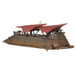 Hallmark Star Wars: Return Of The Jedi™ Jabba's Sail Barge, The Khetanna™ Ornament With Sound -Hallmark Gift Shop Return of Jedi Jabbas Barge Keepsake Ornament 3799QXI7109 06