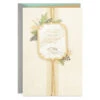 Hallmark A Wish For Your Marriage Wedding Card -Hallmark Gift Shop Rings and Flowers Wedding Card 699W3701 01