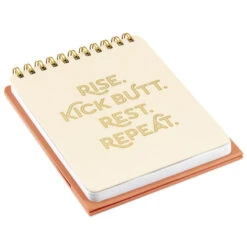 Hallmark Kick Butt, Repeat Easel Notebook