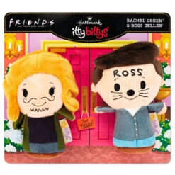 Hallmark Itty Bittys® Friends Ross And Rachel Plush, Set Of 2 -Hallmark Gift Shop Ross and Rachel Plush Friends itty bittys 1KDD2070 03