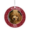 Hallmark Pet Round Metal Personalized Ornament, Custom Photo And Text -Hallmark Gift Shop Round Pet Personalized Ornament 1OFM1006B1 01