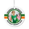 Hallmark Volleyball Round Metal Personalized Ornament, Custom Photo And Text -Hallmark Gift Shop Round Volleyball Personalized Ornament 1OFM1006B9 01