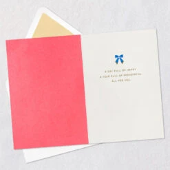 Hallmark Happy And Wonderful Day Quilled Paper Handmade Birthday Card -Hallmark Gift Shop Rows of Bows Quilled Signature Birthday Card 1099LAD3156 03