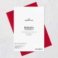 Hallmark Rudolph The Red-Nosed Reindeer® Glow Time Musical Christmas Card With Light -Hallmark Gift Shop Rudolph the RedNosed Reindeer Musical Christmas Card 959XOD6017 07