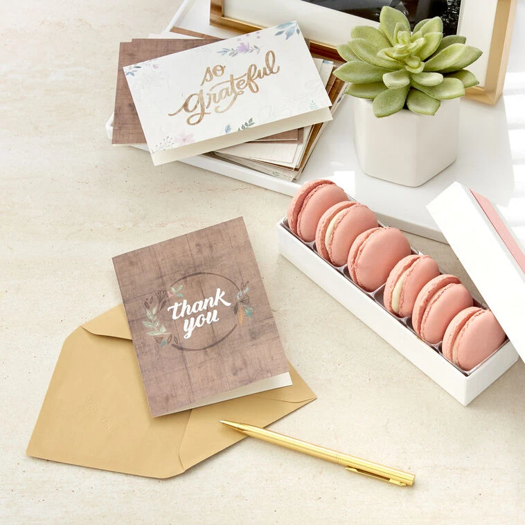 Hallmark Rustic Chic Assorted Blank Thank-You Notes, Pack Of 48 9 Hallmark Rustic Chic Assorted Blank Thank-You Notes, Pack Of 48 - Image 7