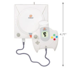 Hallmark SEGA Dreamcast Console Musical Ornament With Light -Hallmark Gift Shop SEGA Dreamcast Console Keepsake Ornament 2299QXI7457 03