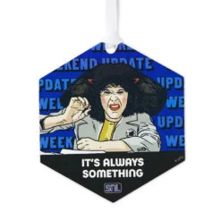 Hallmark Saturday Night Live Roseanne Roseannadanna Metal Ornament