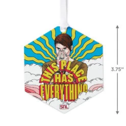 Hallmark Saturday Night Live Stefon Metal Ornament -Hallmark Gift Shop SNL This Place Has Everything Keepsake Ornament 5QHR1272 04