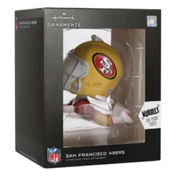 NFL San Francisco 49ers Bouncing Buddy Hallmark Ornament -Hallmark Gift Shop San Francisco 49ers Bobblehead Christmas Ornament 1OSL2415 04