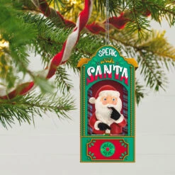 Hallmark Naughty & Nice Arcade Ornament With Light And Sound -Hallmark Gift Shop Santa Arcade Carnival Game Keepsake Ornament 3499QGO2667 02