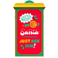 Hallmark Naughty & Nice Arcade Ornament With Light And Sound -Hallmark Gift Shop Santa Arcade Carnival Game Keepsake Ornament 3499QGO2667 06