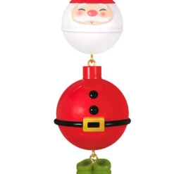 Hallmark Hooked On Santa Ornament -Hallmark Gift Shop Santa Fishing Bobber Keepsake Ornament 5QGO1952 06