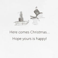Hallmark Snowy Santa Claus Parade Boxed Christmas Cards, Pack Of 16 -Hallmark Gift Shop Santa Friends in Snow Boxed Christmas Cards Pack 1XPX2751 04