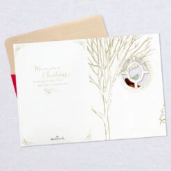 Hallmark Spirit Of Christmas Musical 3D Pop-Up Christmas Card With Light -Hallmark Gift Shop Santa Shadow Box 3D PopUp Music Light Christmas Card 1099XOD4034 05