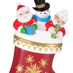 Hallmark Stocking Stuffers Ornament 14 Hallmark Stocking Stuffers Ornament -Hallmark Gift Shop Santa Snowman Mrs in Stocking Keepsake Ornament 5QXR8445 06