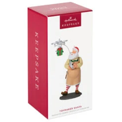 Hallmark Toymaker Santa Ornament -Hallmark Gift Shop Santa With Drone Keepsake Ornament 1999QXR8047 04