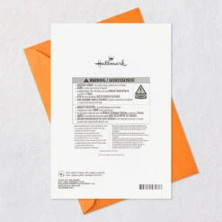 Hallmark Pumpkin Butt Scarecrow Funny Musical Pop-Up Halloween Card -Hallmark Gift Shop Scarecrow Funny Halloween PopUp Card With Music 799HJD2005 07