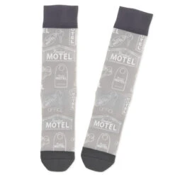 Hallmark Schitt's Creek® Rosebud Motel Novelty Crew Socks