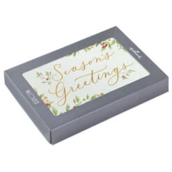 Hallmark A Holiday Filled With Traditions Boxed Christmas Cards, Pack Of 16