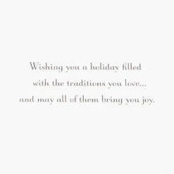 Hallmark A Holiday Filled With Traditions Boxed Christmas Cards, Pack Of 16 -Hallmark Gift Shop Seasons Greetings Greenery Boxed Christmas Cards 1XPX2565 04