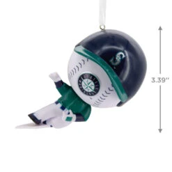 Hallmark MLB Seattle Mariners™ Bobblehead Ornament -Hallmark Gift Shop Seattle Mariners Bobblehead Christmas Ornament 1OSL2457 03
