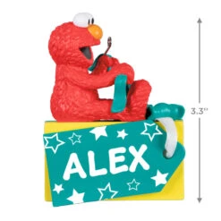 Hallmark Sesame Street® A Gift From Elmo Personalized Ornament -Hallmark Gift Shop Sesame Street A Gift From Elmo Personalized Keepsake Ornament 2499QHE2111B1 03