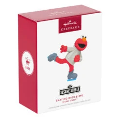 Hallmark Sesame Street® Skating With Elmo Ornament -Hallmark Gift Shop Sesame Street Skating With Elmo Keepsake Ornament 5QXI8115 08