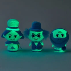 Hallmark Itty Bittys® Disney The Haunted Mansion Ghosts Glow-in-the-Dark Plush, Set Of 3 -Hallmark Gift Shop Set of 3 Haunted Mansion Ghosts Plush itty bittys 1KHW1028 04