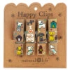 Natural Life Heart My Dog Happy Clips, Set Of 4 -Hallmark Gift Shop Set of 4 Love My Dog Chip Clips With Rhinestones CHCL024 01