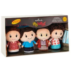 Hallmark Itty Bittys® Seinfeld Collector Set Plush, Set Of 4 -Hallmark Gift Shop Set of 4 Seinfeld Plush itty bittys 1KDD2083 03