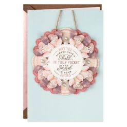 Hallmark A Shell In Your Pocket Birthday Card With Detachable Wreath