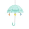 Signature Baby Umbrella Porcelain Hallmark Ornament -Hallmark Gift Shop Signature Baby Umbrella Porcelain Christmas Ornament 1HDL2175 01