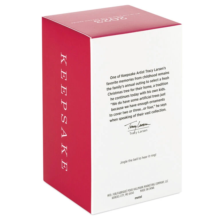 Hallmark Ring In The Season Metal Bell Ornament 7 Hallmark Ring In The Season Metal Bell Ornament - Image 5