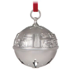 Hallmark Ring In The Season Metal Bell Ornament 13 Hallmark Ring In The Season Metal Bell Ornament -Hallmark Gift Shop Silver Jingle Bell Keepsake Ornament 2699QXR8139 06