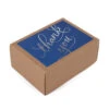 Hallmark Silver Script On Blue Blank Thank-You Notes, Box Of 40 -Hallmark Gift Shop Silver Script on Blue Blank ThankYou Notes 5STZ5007 01