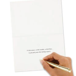 Hallmark Silver Snowflakes Boxed Holiday Cards, Pack Of 40 -Hallmark Gift Shop Silver Snowflakes Bulk Boxed Christmas Cards 1XPX1056 06