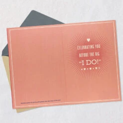 Hallmark Sip, Sip, Hooray Bridal Shower Card With Coasters -Hallmark Gift Shop Sip Sip Hooray Bridal Shower Card With Coasters 959W3976 03