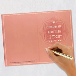 Hallmark Sip, Sip, Hooray Bridal Shower Card With Coasters -Hallmark Gift Shop Sip Sip Hooray Bridal Shower Card With Coasters 959W3976 07