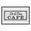 Genuine Fred Howligans Sit And Stay Café Pet Placemat -Hallmark Gift Shop Sit and Stay Caf Mosaic Pet Placemat 5267043 01